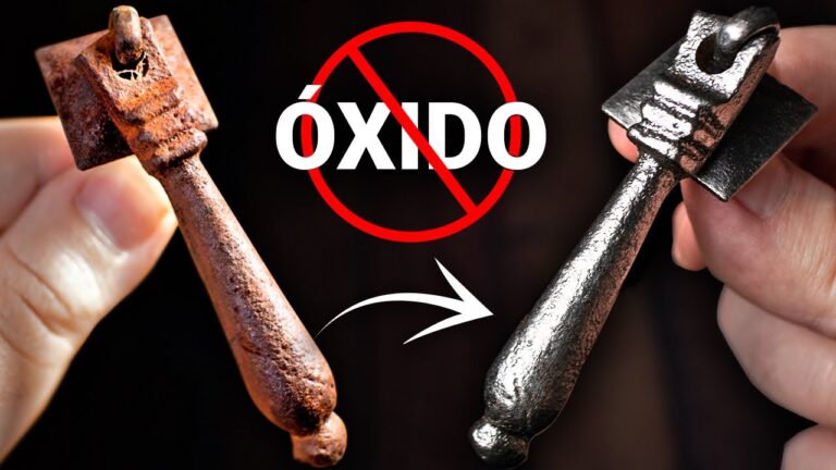 Descubre el truco definitivo para eliminar el óxido del metal