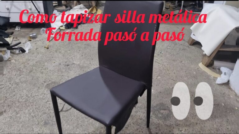 Descubre las increíbles sillas de comedor con estructura metálica: ¡diseño y durabilidad en uno!